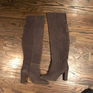 Halogen over the knee boot size 8